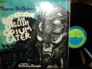 Confessions Of An English Opium Eater read by Anthony Quayle Caedmon TC-1286