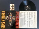 Guns N' Roses ?– Appetite For Destruction LP Vinyl VG+/VG+ w/Sticker & Inner