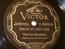 Race Victor V-38533 Four Wanderers-I Ain't Got Nothin' To Lose (1929) beauty
