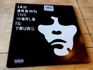 IAN BROWN - THE WORLD IS YOURS (2007 2 x LP) VERY RARE ON VINYL  1ST PRESS  NEW