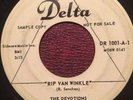 DOO WOP 45 rpm DEVOTIONS Delta 1001  DJ Rip Van Winkle/For Sentimental Reasons