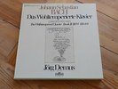 Bach Das Wohltemperierte Klavier 2. Teil JÖRG DEMUS 3 LP box Intercord