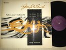 Henri Honegger Bach Cello Suites 1 & 2 Valois Mono ED1 NM-