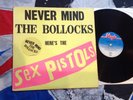 SeX pIsTolS. German UK Press Never Mind The Bollocks A5 / B7 Pink Rear Sleeve
