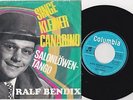 RALF BENDIX * 1968 * SINGE KLEINER CANARINO * Salonlöwen Tango * SELTEN