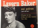 LAVERN BAKER WITH JIMMY RICKS & BEN E KING FRENCH EP INC YOU'RE THE BOSS- JKELLY