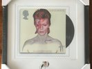 DAVID BOWIE / Aladdin Sane - Framed Royal Mail Stamp Limited Edition