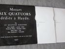 QUATUOR SCHAFFER QUARTET Mozart «Haydn quartets» CFD 85-7 / 3 LP SET