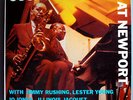LESTER YOUNG w/COUNT BASIE AT NEWPORT RARE ORIG '59 CLEF TRUMPETER LABEL MONO LP