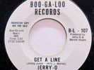 JERRY-O-THE FUNKY CHICKEN YOLK/GET A LINE ON BOO-GA-LOO FUNK 45-M-, HEAR