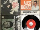 4 SINGLES  Rare DORADOS Alex Donat Maske Don Rolando m. Widmung