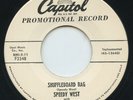 Rare Country Instr. 45- Speedy West/Jimmy Bryant- Shuffleboard Rag- Capitol - M-