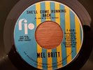 Northern Soul - Mel Britt - She'll Come Running Back - FIP 1970s pressing