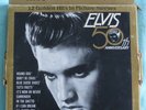 Elvis Presley Golden Singles Vol 1 - 1984 Yellow vinyl picture sleeve 45's - EX