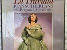 VERDI LA TRAVIATA SUTHERLAND DECCA STEREO SET 2549/51 ED1 1963 WBG UK 3LP
