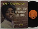BABY WASHINGTON That's How Heartaches Are Made SUE LP mono