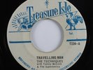 Reggae 45 TECHNIQUES Travelling Man TREASURE ISLE HEAR