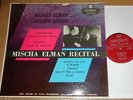Mischa Elman Recital SAMMARTINI/VITALI/HANDEL/BACH - London LL 1631