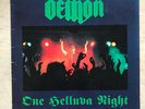 DEMON ONE HELLUVA NIGHT - LIVE IN GERMANY LP 1990 DOUBLE ALBUM IN G/FOLD COVER (