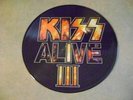 KIss Alive 3 original 1993 Australia import promotional only PICTURE DISC must c