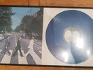 Rare Blue Vinyl LP Beatles - Abbey Road FRAMED