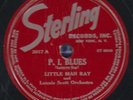 78-BLUES-LITTLE MAN RAY-I'VE GOT LOVE 4 U BABY/P.I.BLUES on STERLING