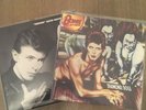DAVID BOWIE , DIAMOND DOGS & HEROES VINYL LPS RE ISSUES - MINT