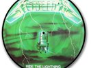 METALLICA Ride the Lightning  PROMO GREEN Picture Disc LP