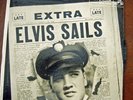 ELVIS PRESLEY ELVIS SAILS PRESS INTERVIEW AT BROOKLYN ARMY TERMINAL EX COND