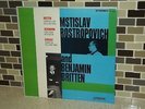 Mstislav Rostropovich & Benjamin Britten Cello Vinyl LP Turntable Record CS 6237