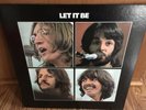 THE BEATLES - LET IT BE  / 1970 APPLE RECORDS RED LABEL / AR 34001  / EX VINYL