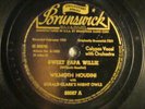 78 : BRUN 80087-WILMOTH HOUDINI-CALYPSO-SWEET PAPA WILLIE / I'M BOUND TO GO