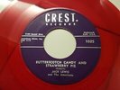 1957 ROCKABILLY 45 JACK LEWIS & AMERICANS EDDIE COCHRAN on CREST RED VINYL VG++
