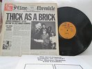 JETHRO TULL THICK AS A BRICK ORG '72 PROG-PSYCH PROMO  FOLD OUT COVER  EX