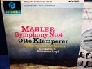 COLUMBIA SAX 2441 *BLUE/SILVER* KLEMPERER /SCHWARZKOPF* MAHLER SYMPHONY NO.4* NM