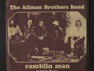 ALLMAN BROTHERS BAND: Ramblin' Man / Pony 45 (Italy, PS) Rock & Pop
