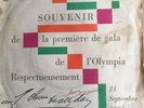 Johnny Hallyday Madame Souvenir La Première De Gala L'Olympia 1961 Pochette usée