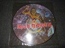 IRON MAIDEN LP PIECE OF MIND PICTURE DISC CAPITOL NM
