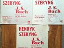 HENRYK SZERYNG 3LP Set J.S.BACH // Partita 1,2,3 // Sonate 1,2,3 SIGNED