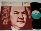 Eterna 825118 STEREO ED1 Hans Pischner Sanderling Bach Harpsichord ConcertosMINT
