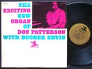 DON PATTERSON BOOKER ERVIN Exciting New Organ Of LP PRESTIGE PR 7331 RVG MONO