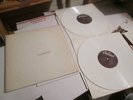the Beatles White Album 2 LP SEBX-11841 1978 w/inserts White Vinyl PURPLE LABELS