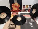 KISS Originals 3 LP 1st Pressing ATTACHED CARDS, Booklet, Army Sticker & Sleeves
