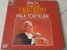 BACH THE SIX CELLO SUITES PAUL TORTELIER 3 LP EMI SLS 1077723