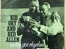 KID ORY & RED ALLEN WEVE GOT RHYTHM ORIGINAL 1960 UK HMV VINYL LP CLP.1422