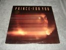 Prince For You promo Lp