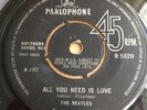 Beatles All You Need Is Love (no Live Tv  Ref. On Label) Orig 1st Issue R5620.