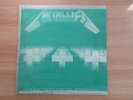 METALLICA / MASTER OF PUPPETS,RARE KOREA GREEN COVER LP FLIPBACK COLLECTIBLE