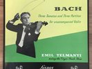 EMIL TELMANYI Bach 3 Three Sonatas & Partitas VIOLIN 3xLP box set UK London 