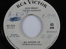 Rock & Roll 45 ELVIS PRESLEY All Shook Up RCA VICTOR promo HEAR